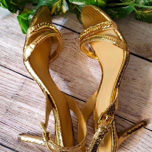 NWOT Michael Kors Jackie Chain Link Sandal - Picture 7 of 11